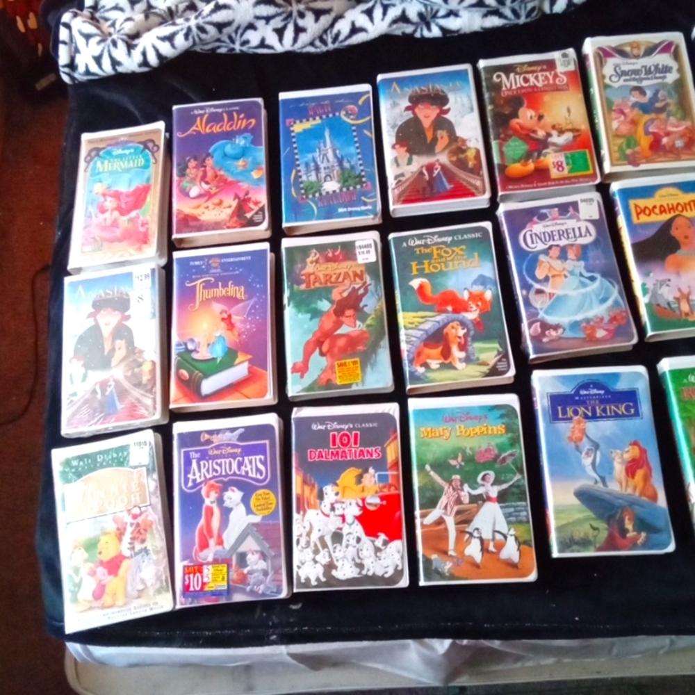 OBO...My Disney VHS Collection - 25 of them!